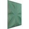 Ekena Millwork 19 5/8in. W x 19 5/8in. H Alexa EnduraWall Decorative 3D Wall Panel Covers 2.67 Sq. Ft. WP20X20ALFSM - alternate 6
